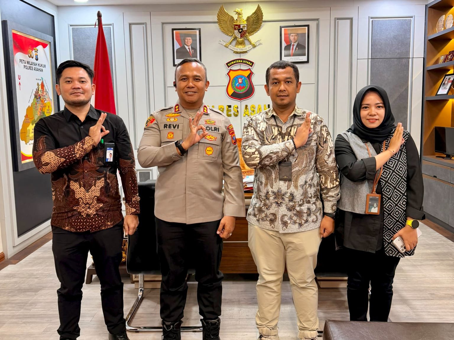 BRI BO Kisaran Dorong Kolaborasi Strategis dengan Polres Asahan