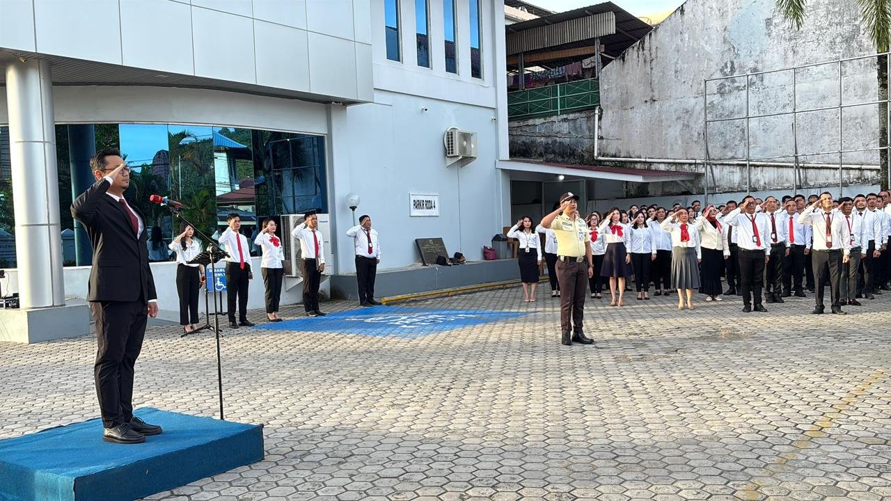BRI BO Gunungsitoli Gelar Upacara Peringatan Hari Lahir Pancasila 2026 dengan Khidmat dan Penuh Semangat Kebangsaan